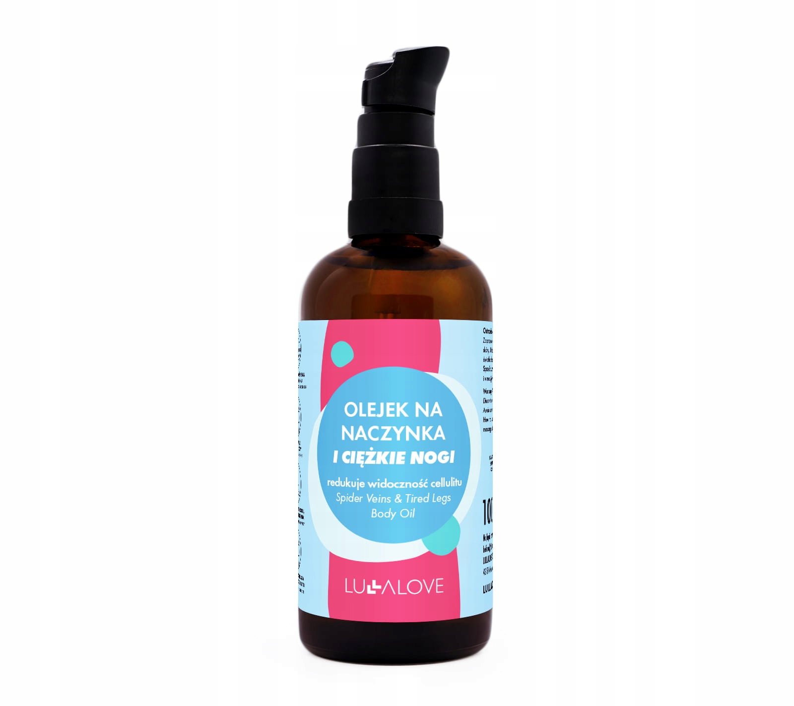 Lulllalove Olejek Na Naczynka I Ciężkie Nogi Pajączki Żylaki Menthol 100ML