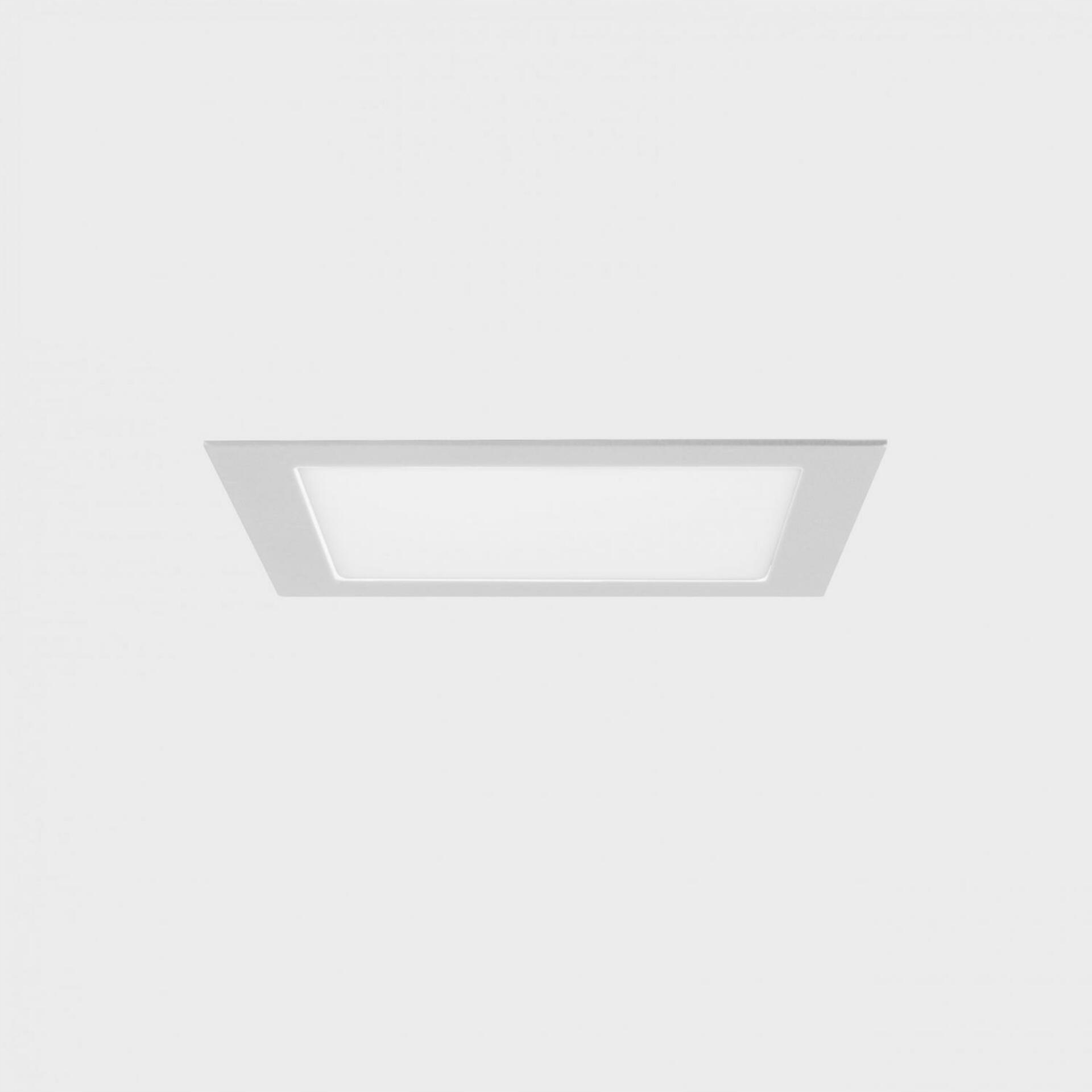 Kohl Lighting KOHL-Lighting Disc Sq zapustené svietidlo s rámčekom 172X172 m