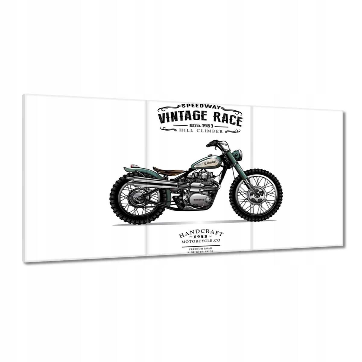 Obrazy 180x90 Motocykel Vintage pamiatka