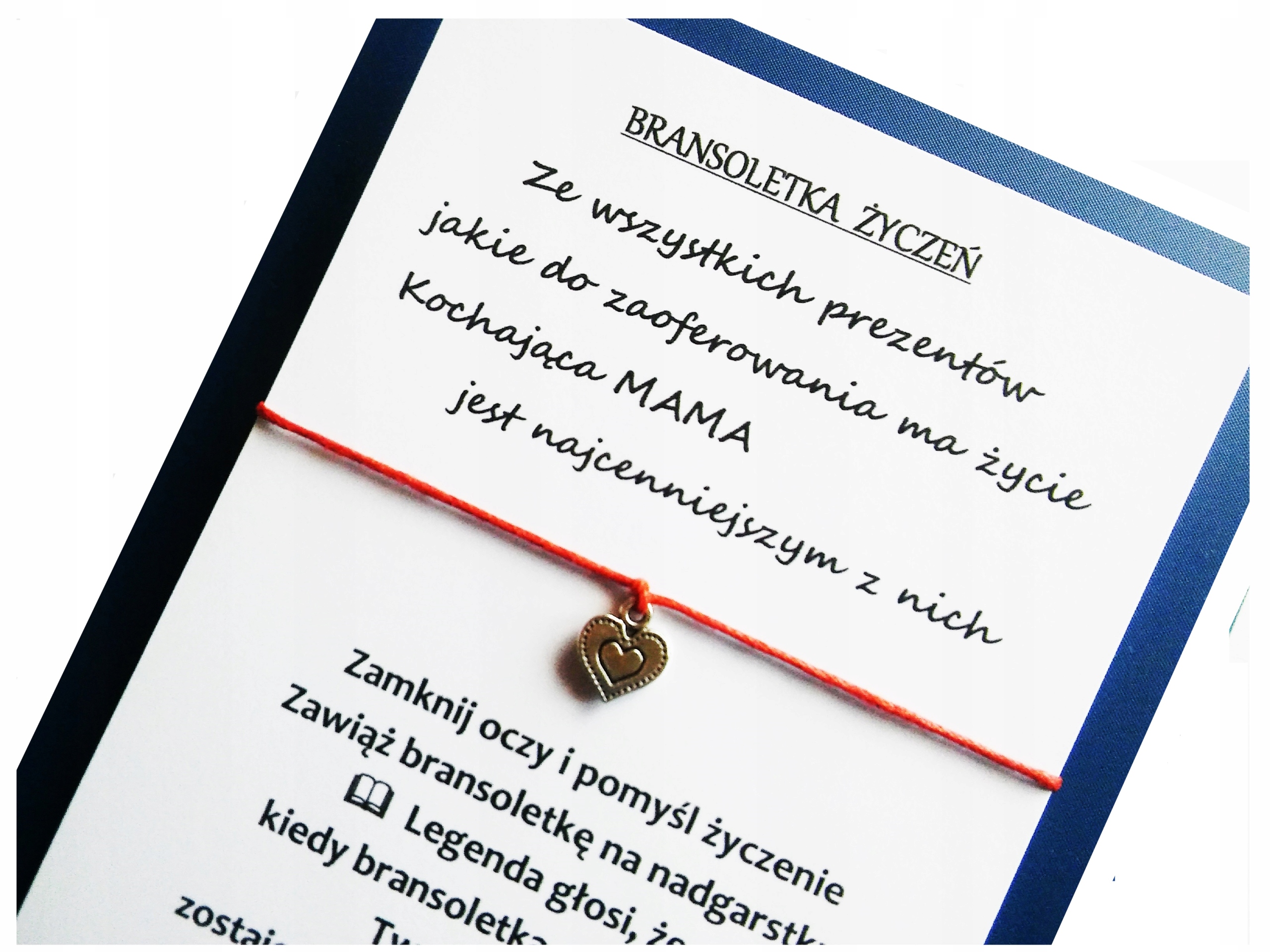 

Bransoletka Życzeń dla Mamy 023