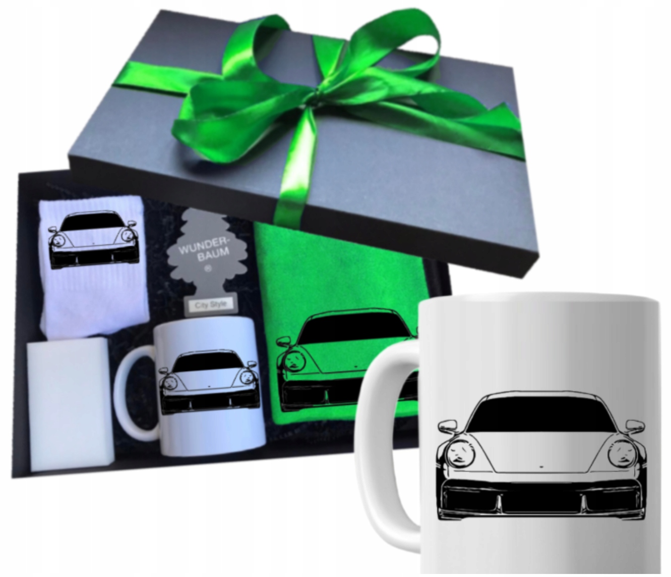 Sada Dárek k narozeninám a jmeninám pro řidiče auta Porsche