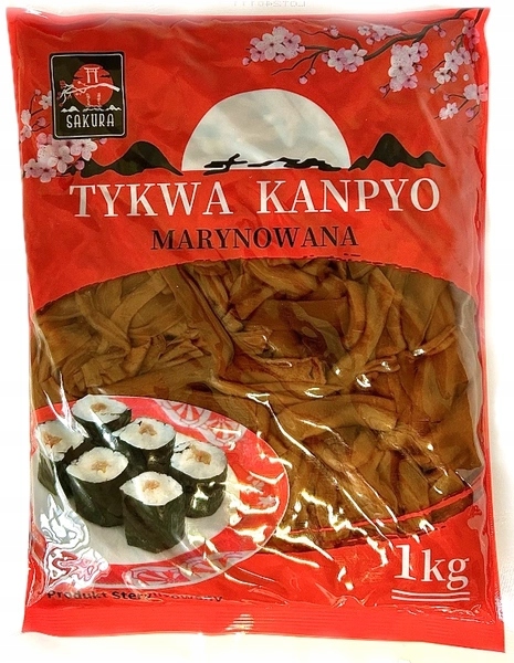 Levně Tykev Kanpyo v karamelovém nálevu nakrájená na kousky 1 kg