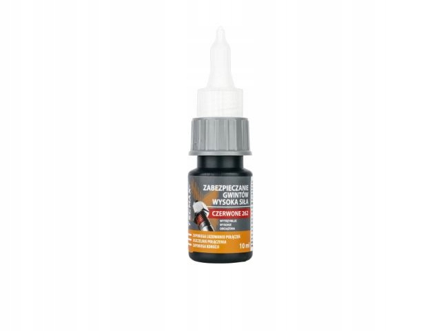 

Tecmaxx- Klej do gwintu Czerwony -Trwały 10ml luz