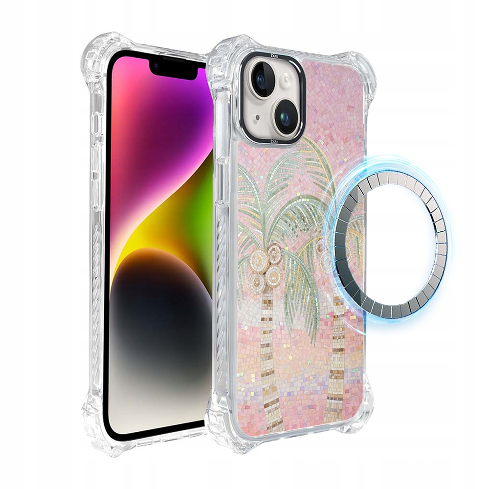 Pouzdro pro iPhone 14 Ibizu DropGuard Ultra s MagSafe, Italská zahrada