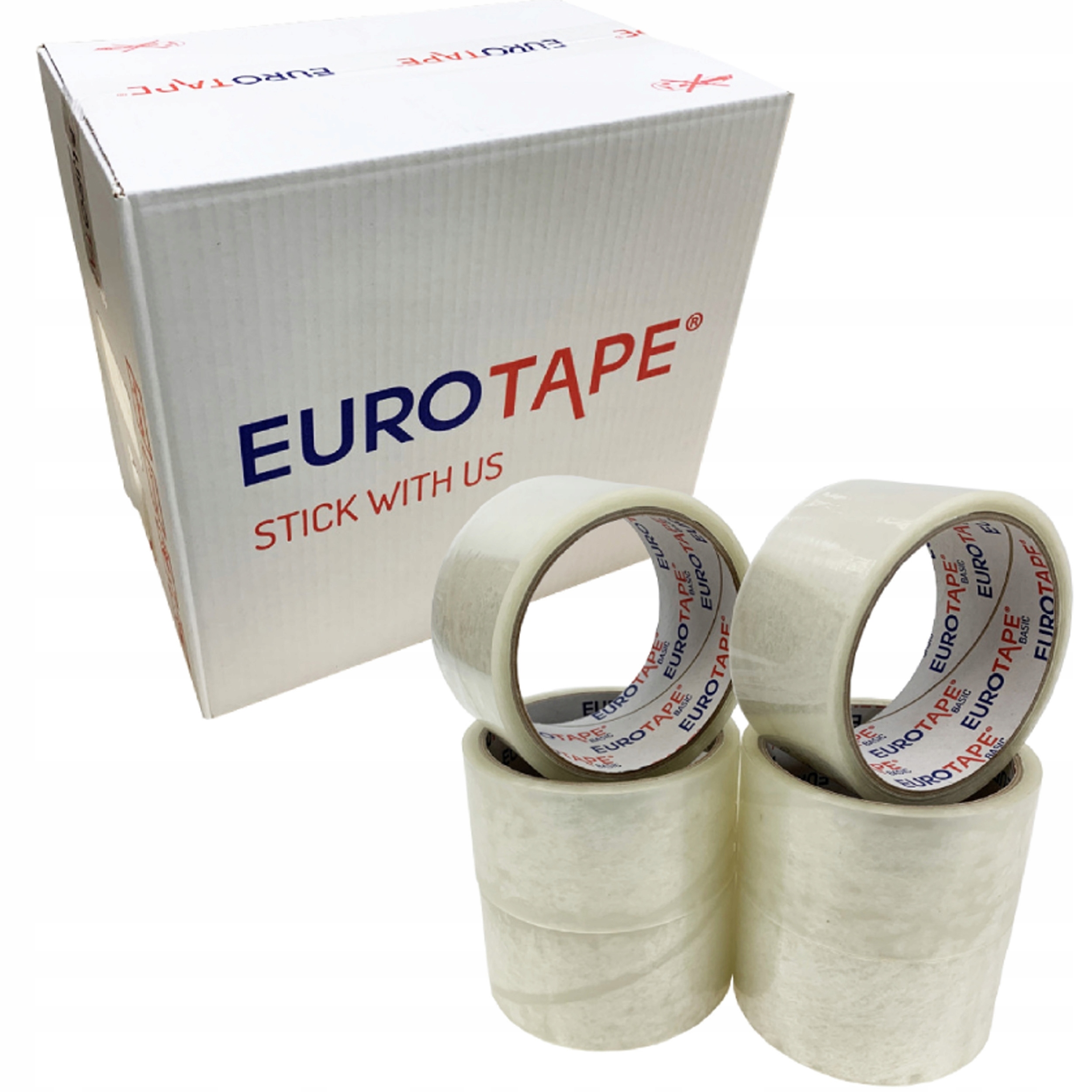 

Taśma Pakowa Transparentna 48/50 36 szt 1 Karton