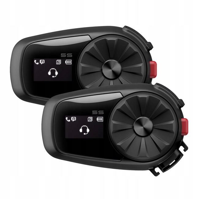 Interkom Bluetooth Sena 5S Dual Set 2x Hd Audio, LCD, Bt 5.0 Univerzálny
