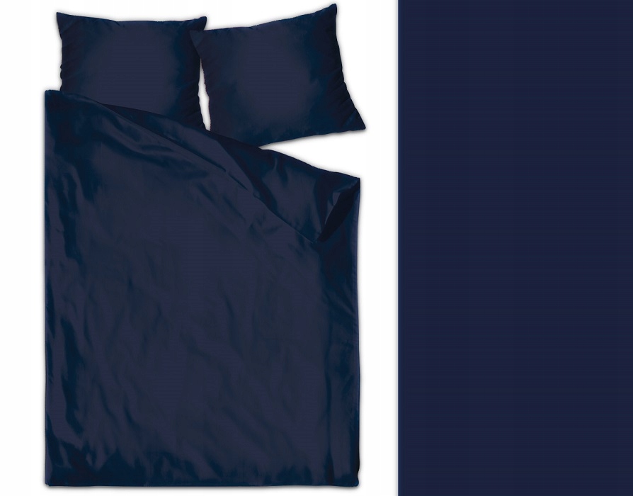 Posteľná Bielizeň jednofarebná 200x220 Bielbaw denim tmavo modrá