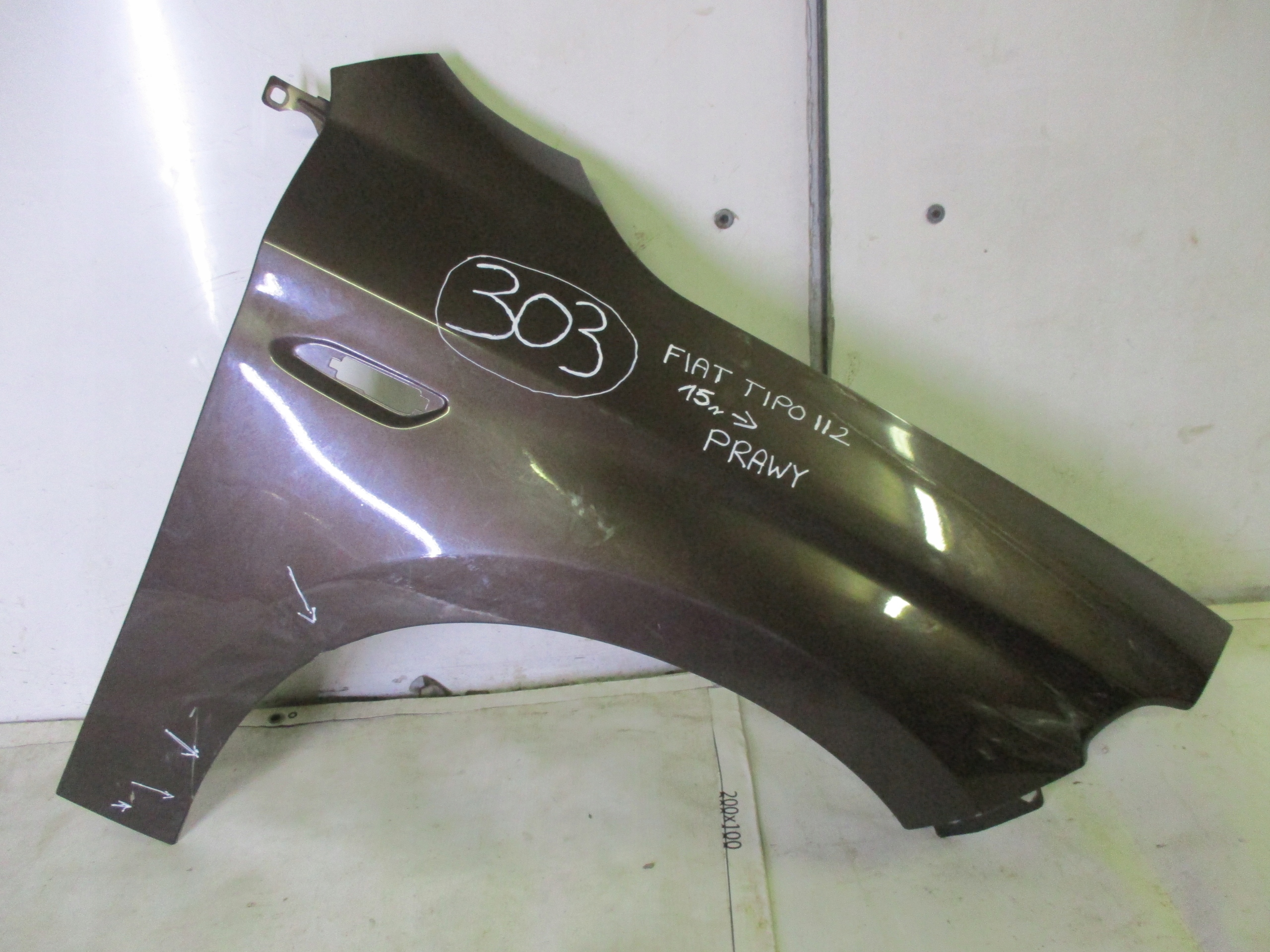 fender right front front Fiat Tipo 2 II 15r