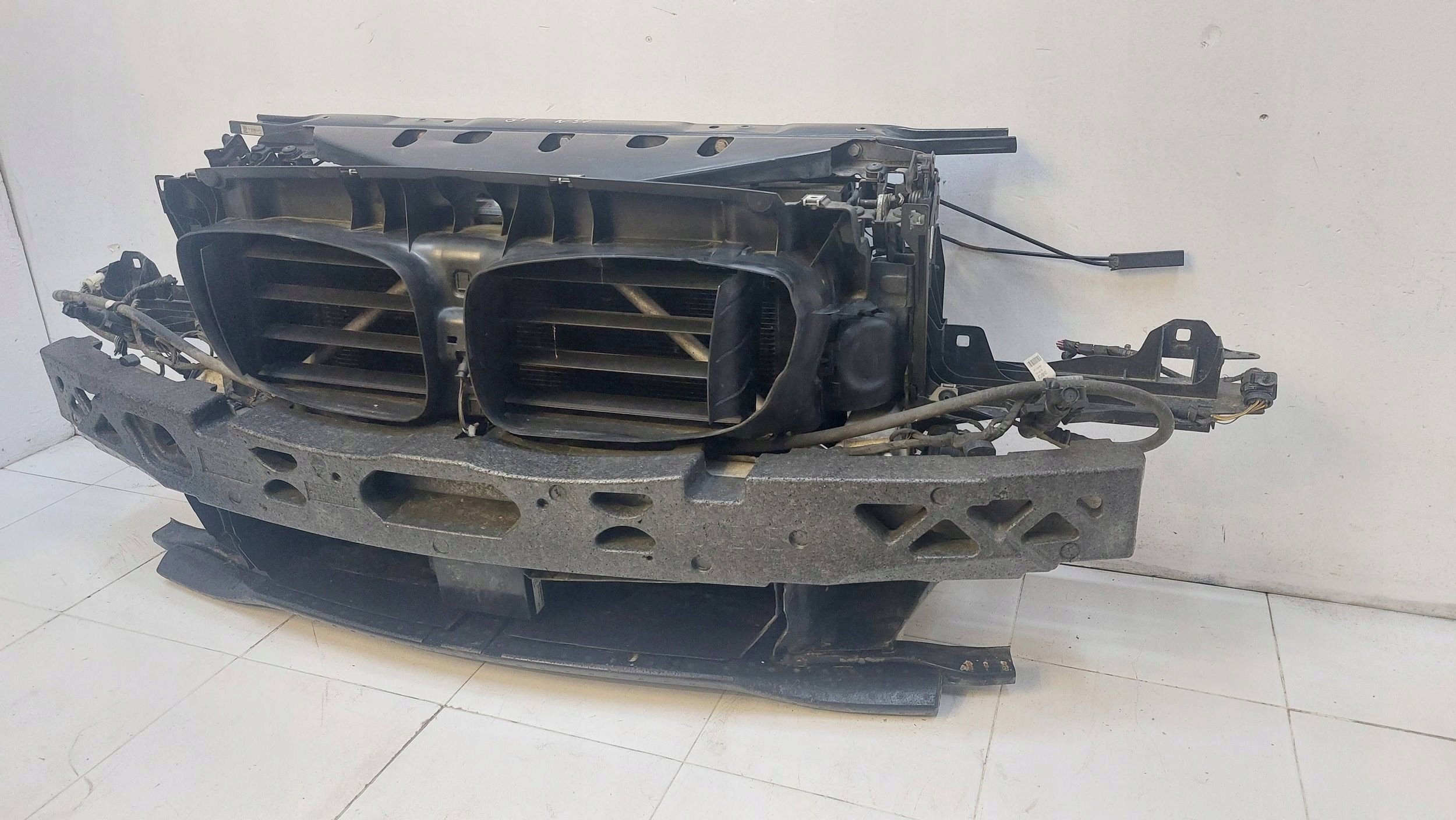 BMW 5 GT F07 3.0D support panel for radiators radiator sider fan KOMPLET