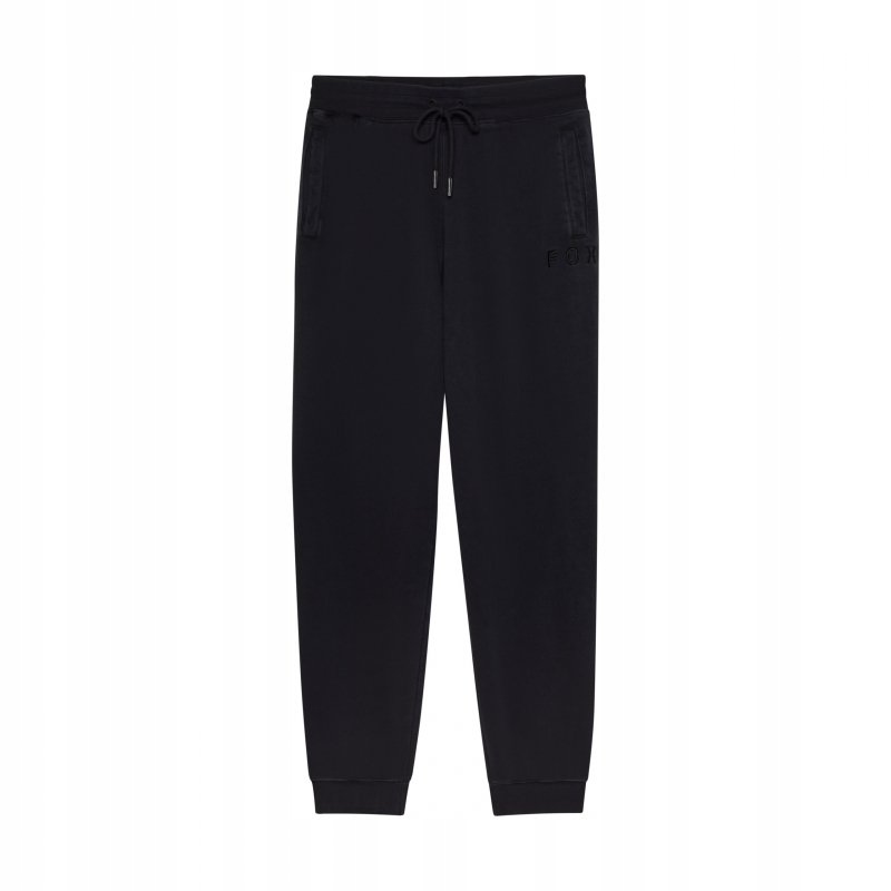 Nohavice Fox Wordmark Fleece Jogger Čierne M
