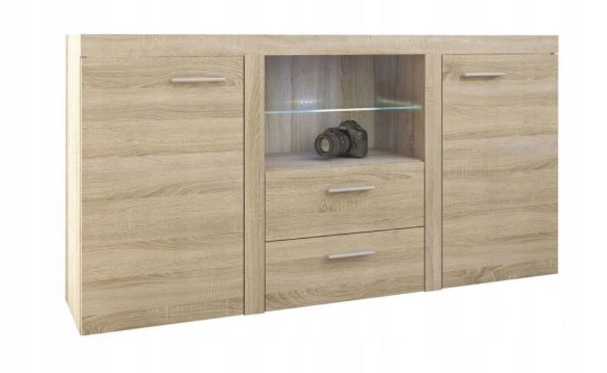 Komoda Szafka Do Salonu Dąb Sonoma ARJAR