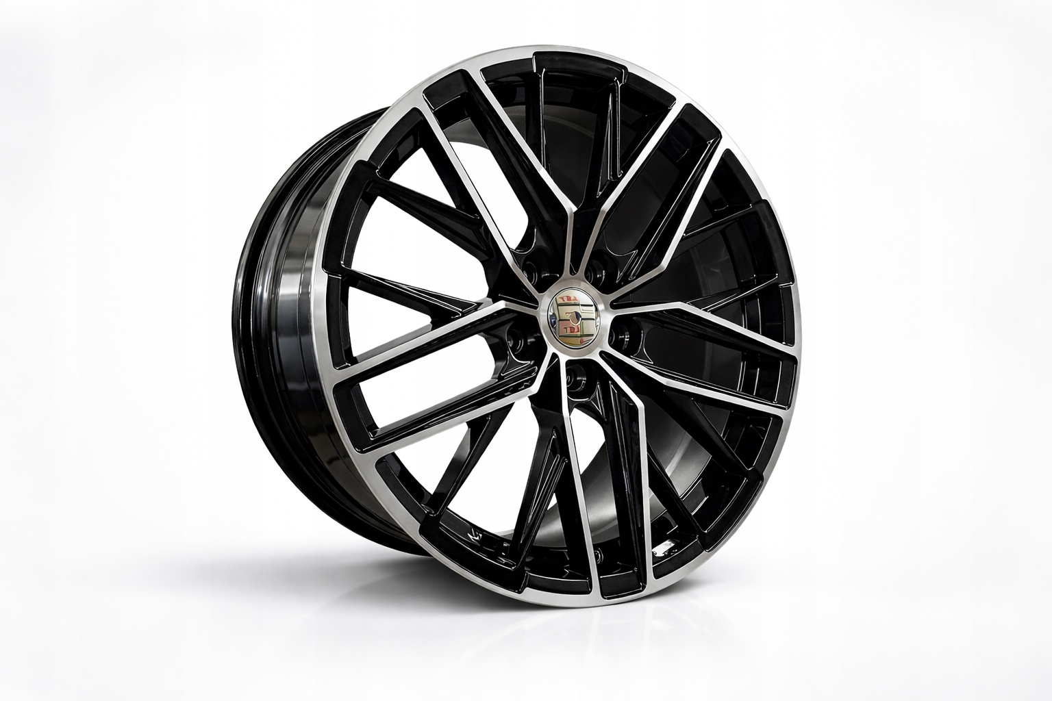 Hliníkové disky 19" 8,5" 5x108 Citroen Toyota Volvo Peugeot Čierny Poler