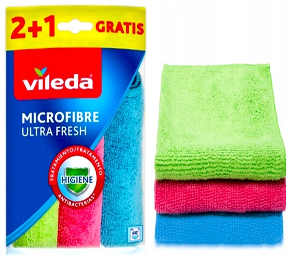 

Ściereczka Vileda Mikrofibra Ultra Fresh 3SZT