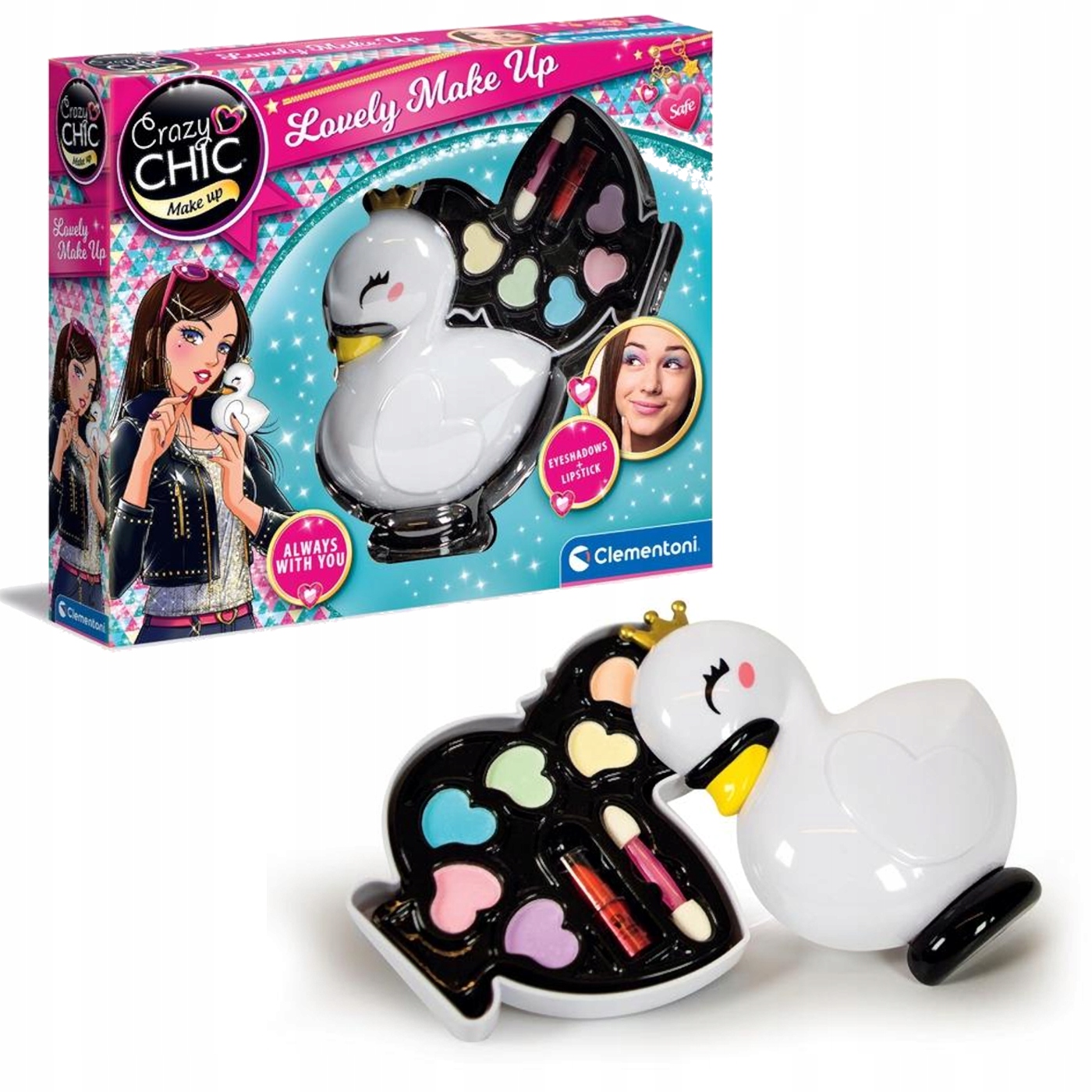 Mini Kuferek Kosmetyczny "Crazy Chic" Clementoni