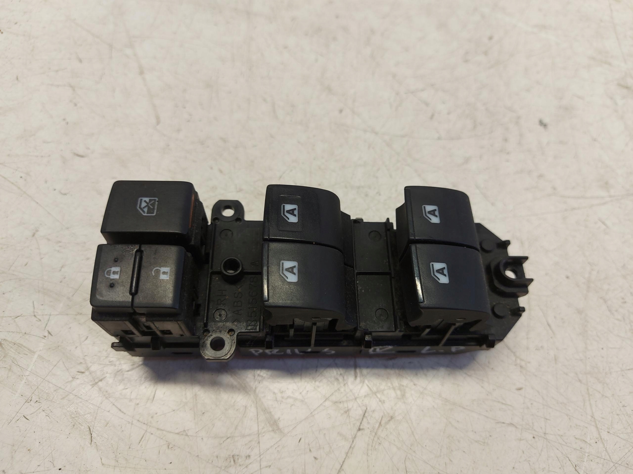 TOYOTA PRIUS IV switch windows left front