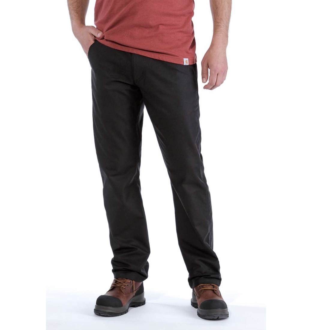 Kalhoty Carhartt Rugged Stretch Canvas Pant Black