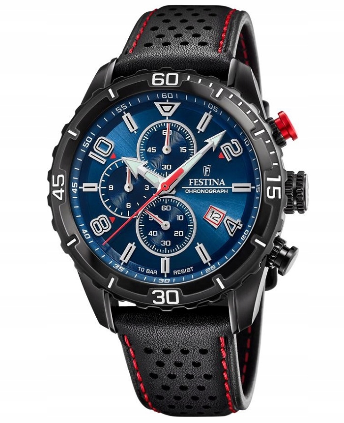 Pánské Hodinky Festina Timeless Chrono F20519/2 45,00 mm 10ATM