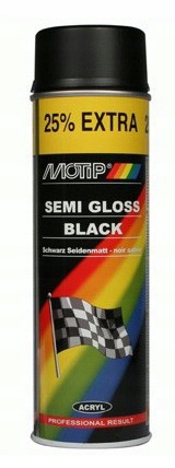 

Motip Lakier Akrylowy Spray Czarny Półmat 500 ml
