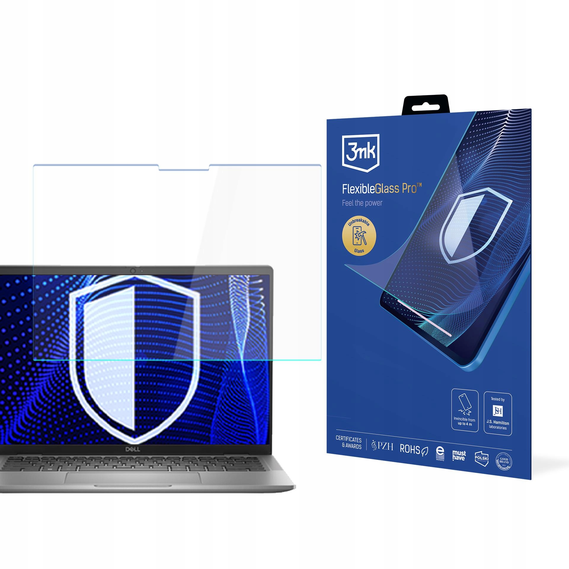 Sklo na displej pro Dell Latitude 7450 (2v1) 3mk FlexibleGlass Pro