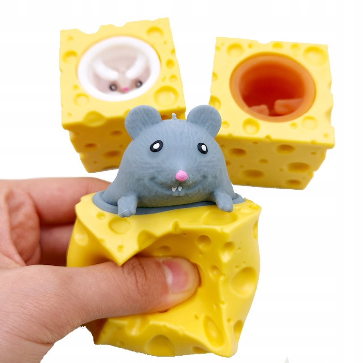 

Zabawka Sensoryczna Myszki W Serku Ser Myszka Lol