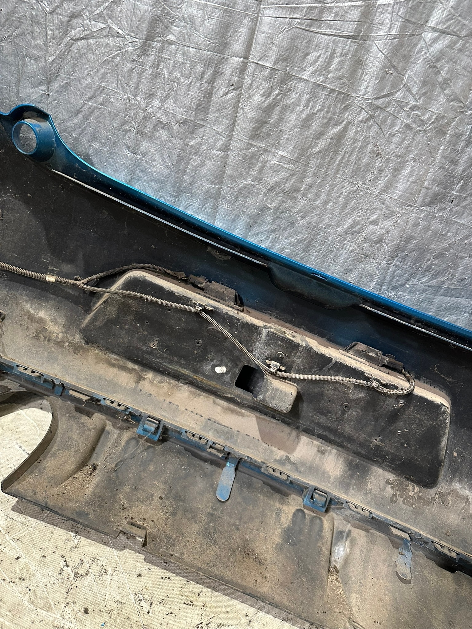 bumper rear CITROEN DS3 KGW/EXY