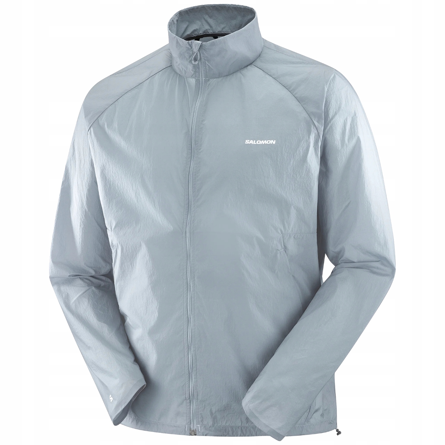 Salomon Shkout Fly Jkt M (L) Pánská bunda Polyester Šedá