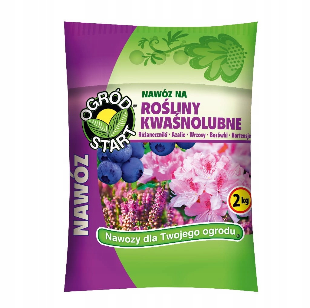 

Nawóz Rośliny kwaśnolubne hortensja borówka... 2kg