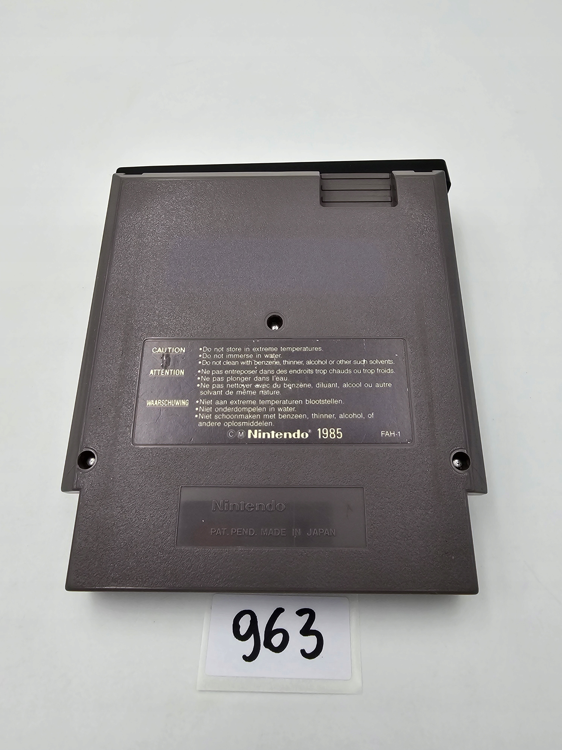 NINTENDO NES RAD RACER ORYGINAŁ EAN (GTIN) 045496630362