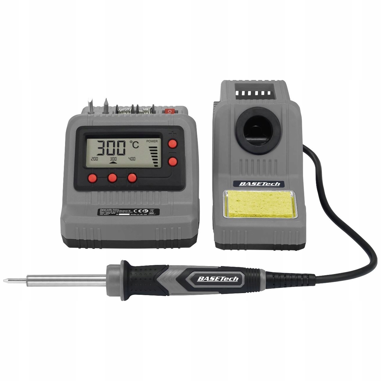 Stacja lutownicza 200°C do 450°C wyświetlacz LCD