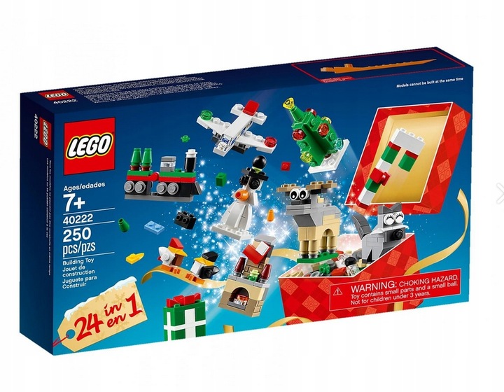 Lego 40222 Świąteczne budowanie Kalendarz adwentowy