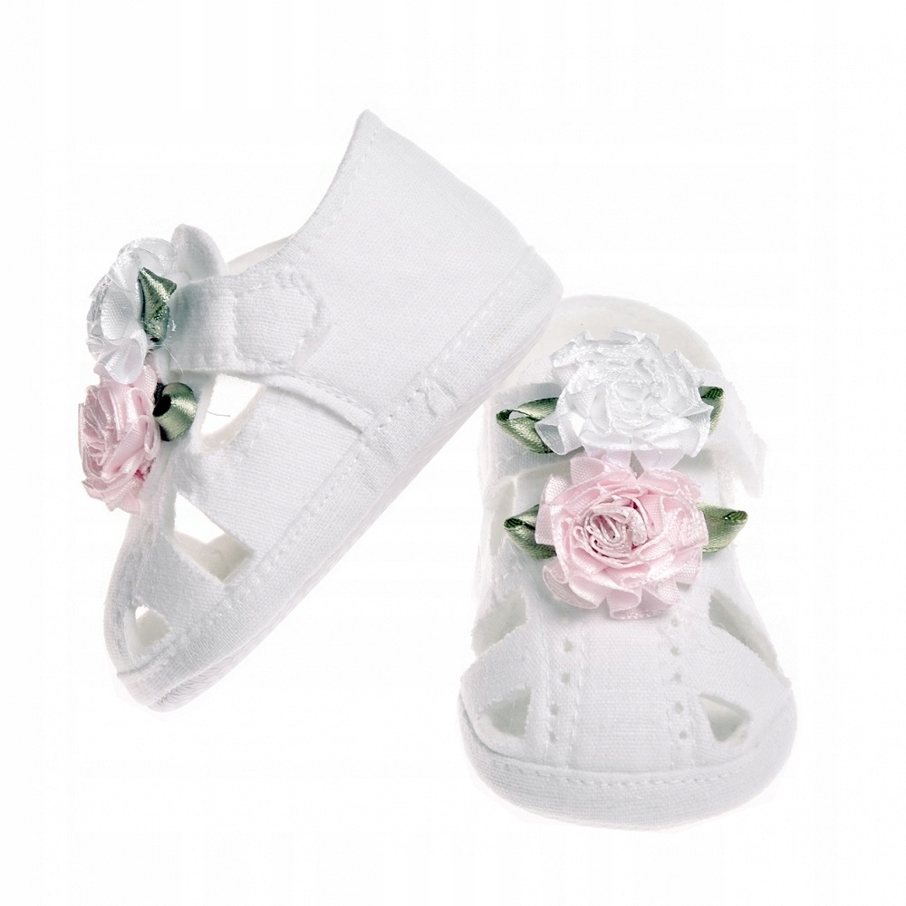 

Buciki dla niemowląt na chrzest, chrztu, ślubu