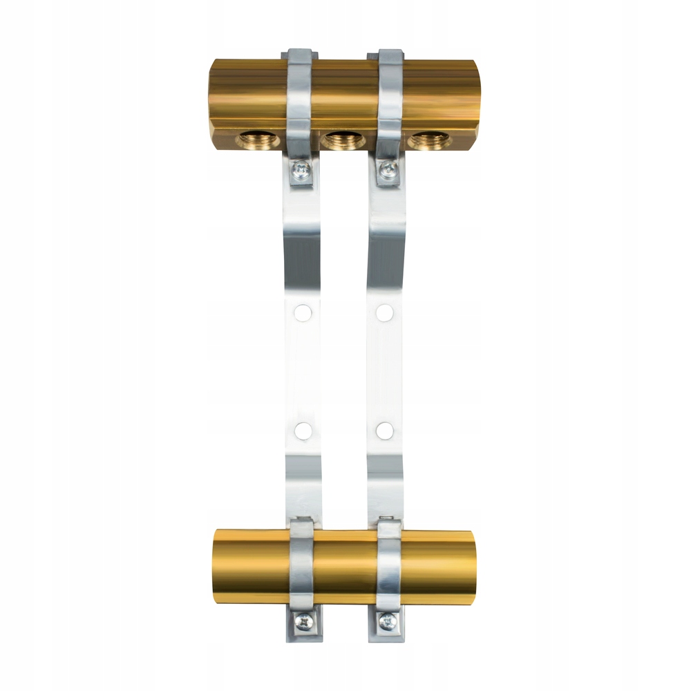 Mosazný neozbrojený kolektor C.o. 3 okruhy