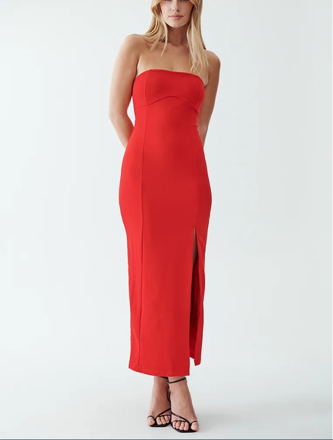 Calli Kasen Dlouhá šaty 44