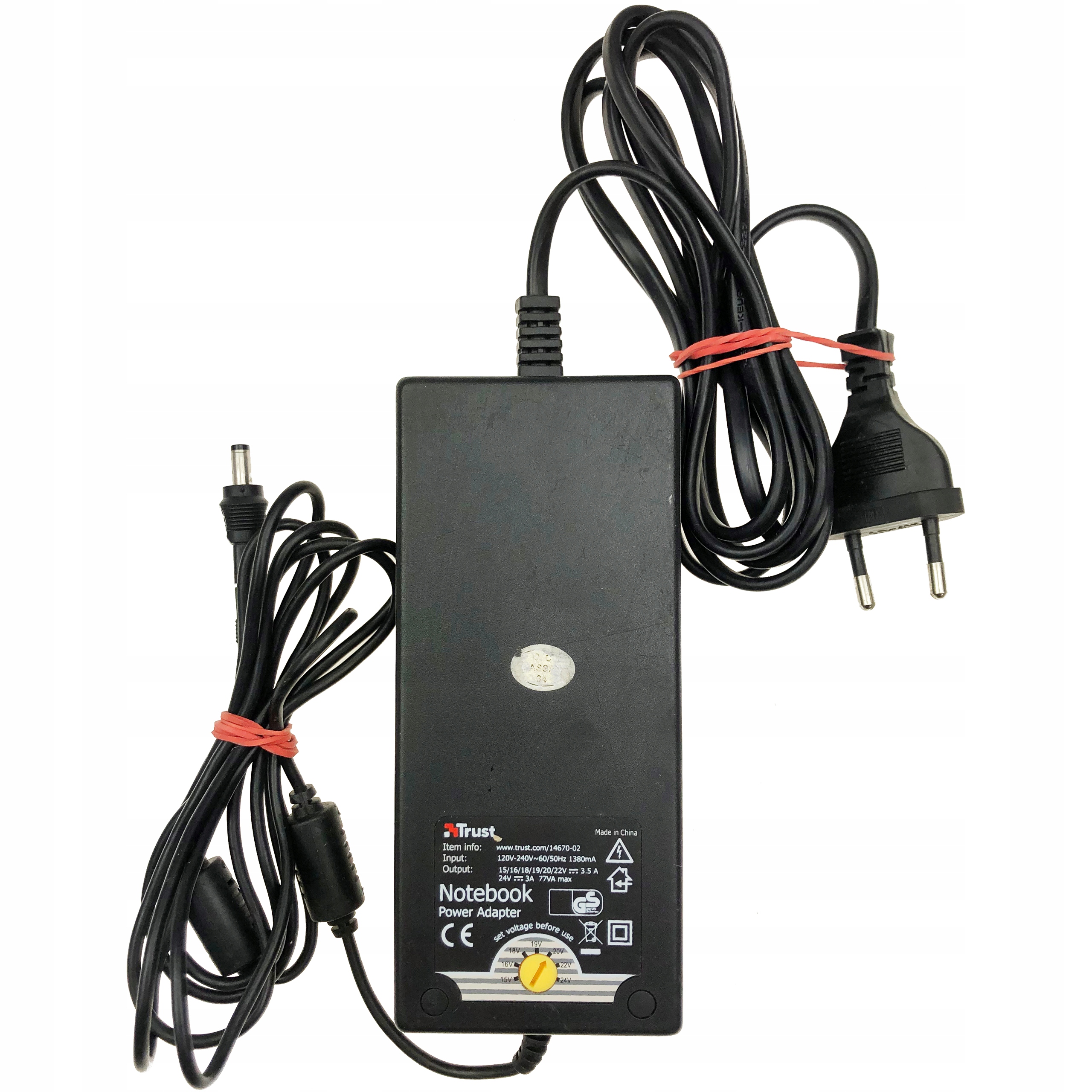 TRUST 14670-02 15-24V 3A 100% OK /eB