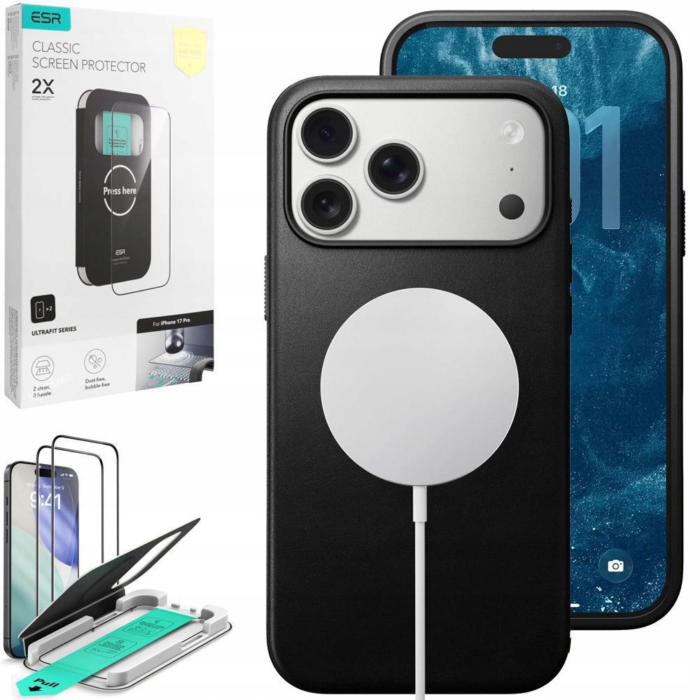 Kožené pouzdro Nomad MagSafe Sklo Pouzdro iPhone 17 Pro