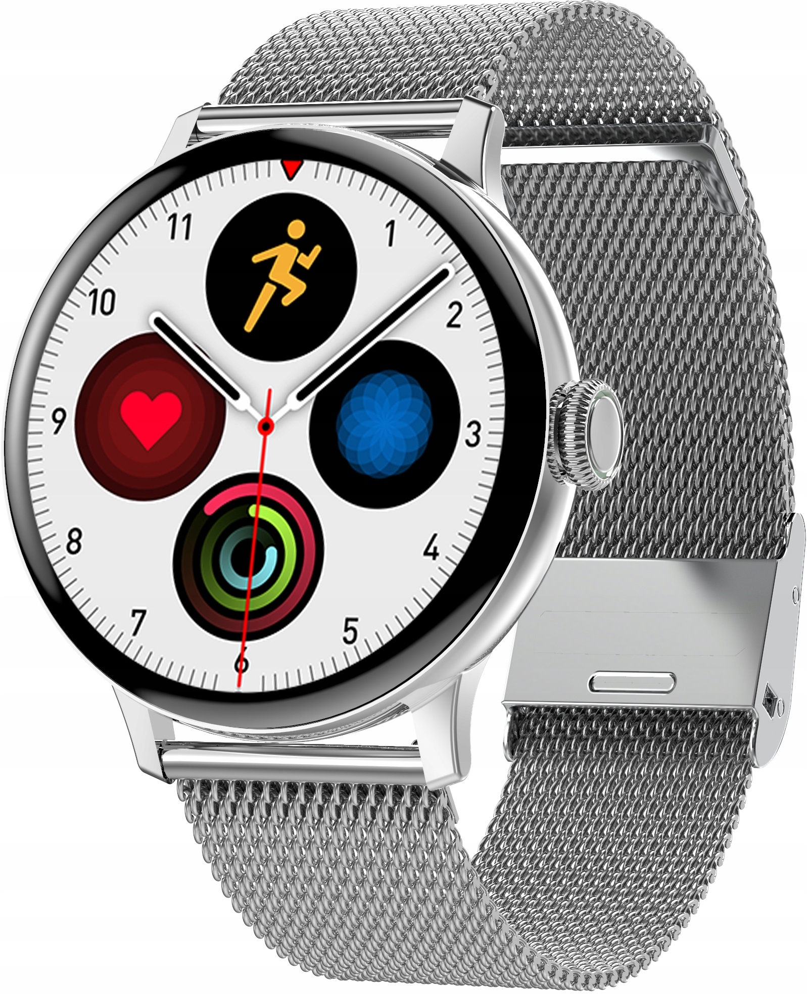 SMARTWATCH ZEGAREK DAMSKI ROZMOWY SMS CIŚNIENIE PL + ŁADOWARKA 1A Model inny