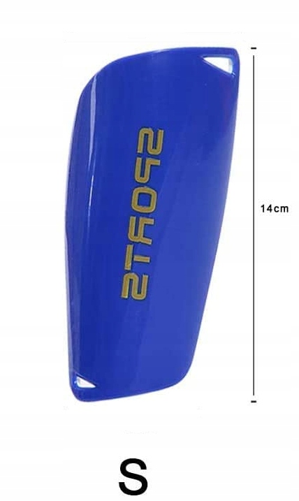 OCHRANIACZE PIŁKA NOŻNA DZIECI NIEBIESKI ROZMIAR S Model BLUE