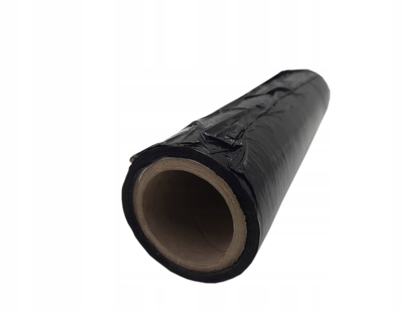 FOLIA STRETCH CZARNA SZER 30CM DŁ 60M DO PAKOWANIA OWIJANIA WYGODNA UNI