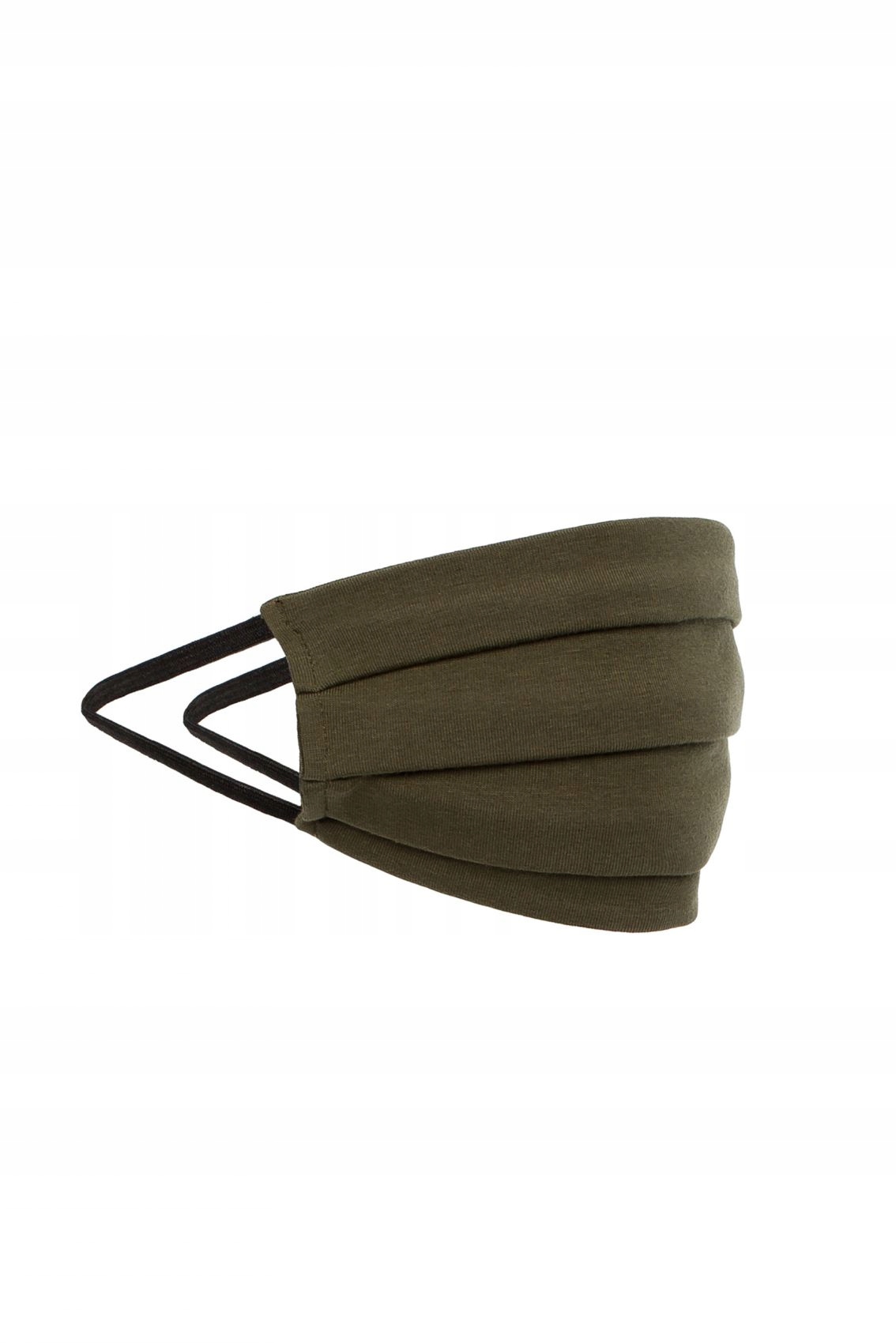 

Maseczka bawełniana khaki streetwear