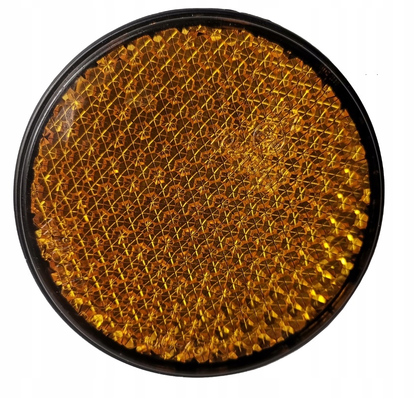 ODBLASK przyczepy naczepy ŻÓŁTY POMARAŃCZOWY