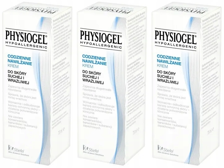 Physiogel Hypoallergenic Codzienne Nawilżanie Krem Na Dzień 75ml