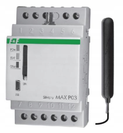 Ovládací relé Gsm SIMply Max P03