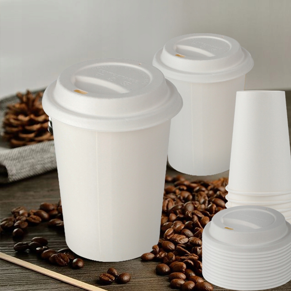 KUBKI PAPIEROWE DO GORĄCYCH I ZIMNYCH NAPOJÓW + WIECZKA JEDNORAZOWE 250ml Marka inna