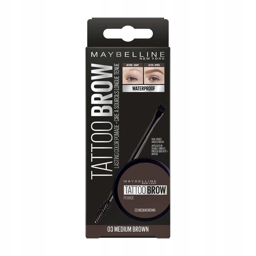 

Maybelline Pomada Do Brwi 03 Medium Brown 3.5 ml