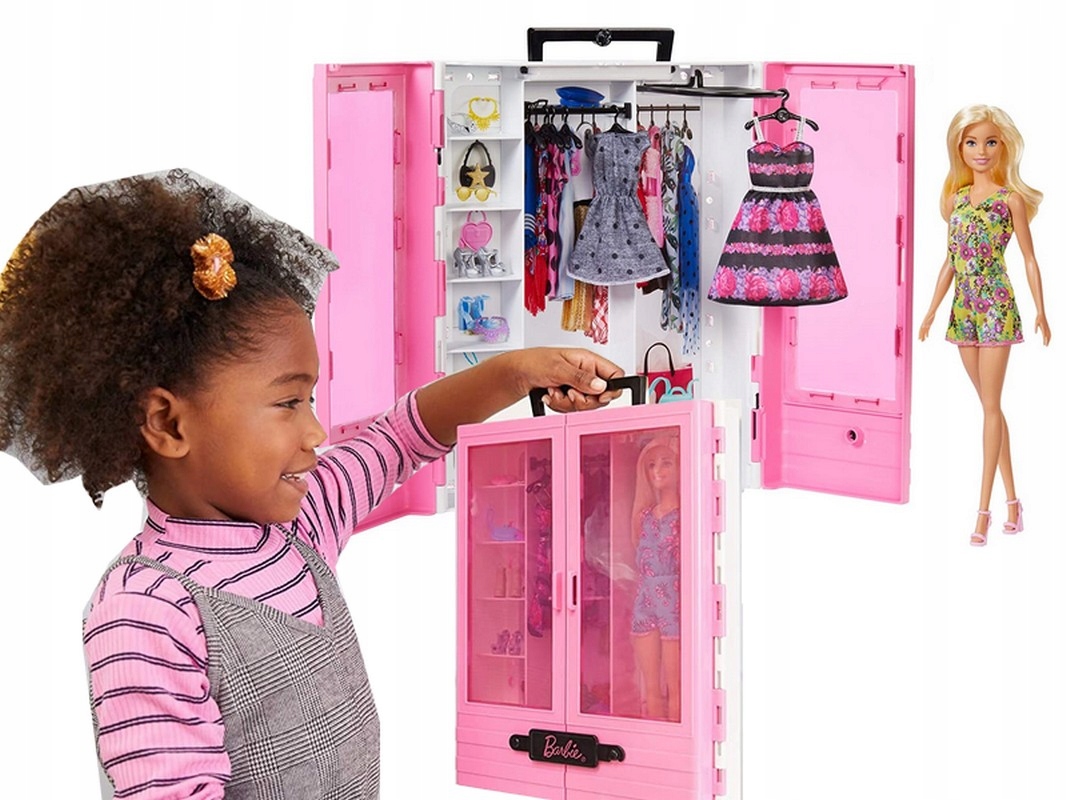 

Lalka Barbie Szafa Na Ubranka Lalka GBK12