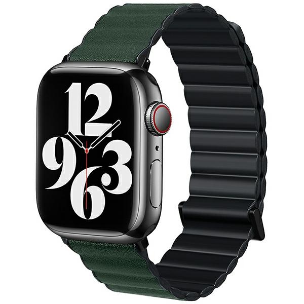 Beline pasek Apple Watch Magnetic Pro38/40/41mm czarno/zielony black/green