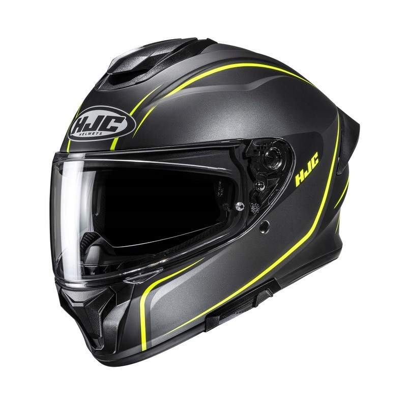 Helma Hjc C71 Quez Black/Yellow veľ.L