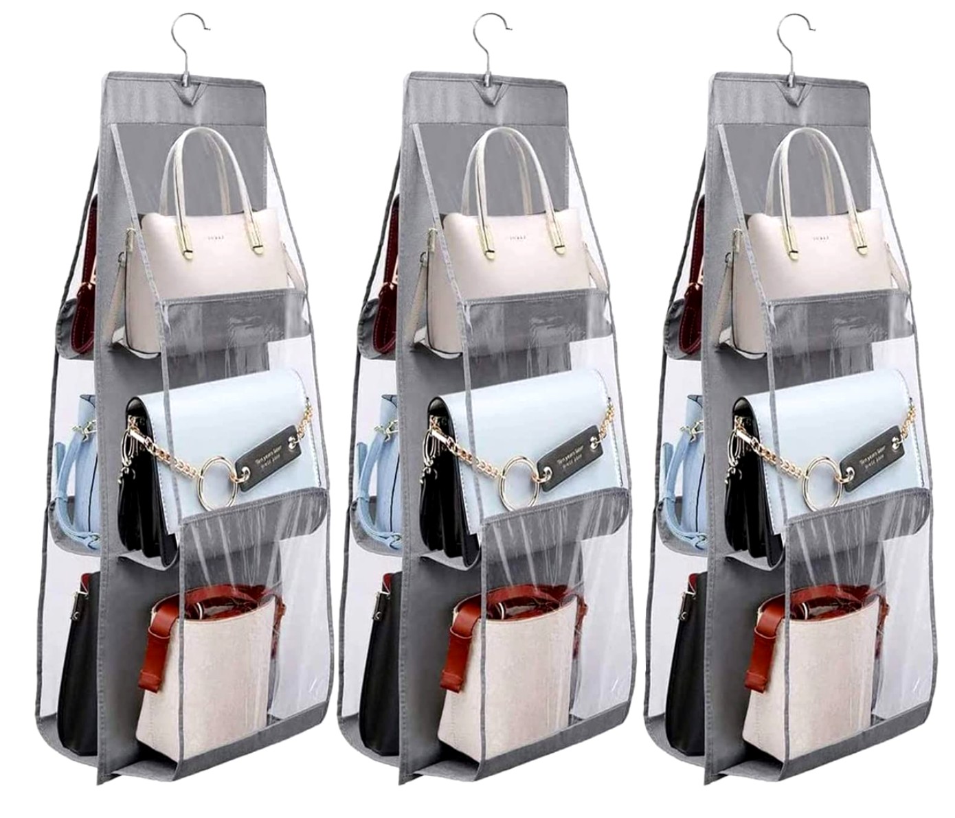 Edibazzar wieszak na torebkę wielokolorowy Kolor wielokolorowy