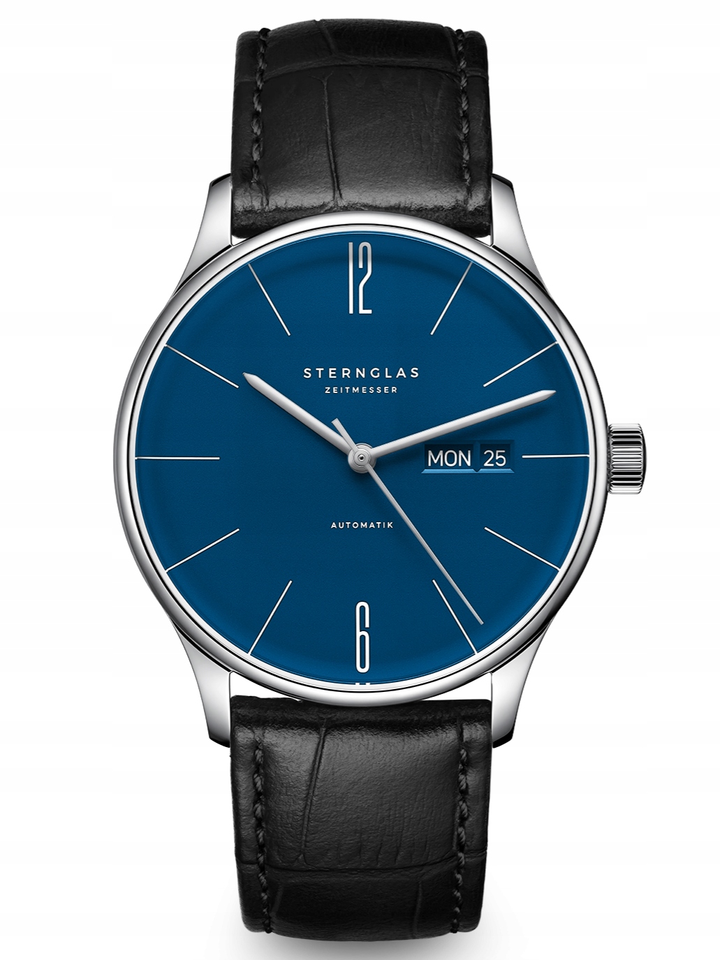 Nový Originální Pánské hodinky Sternglas S02-BE06-HE04 Berlin Automatik