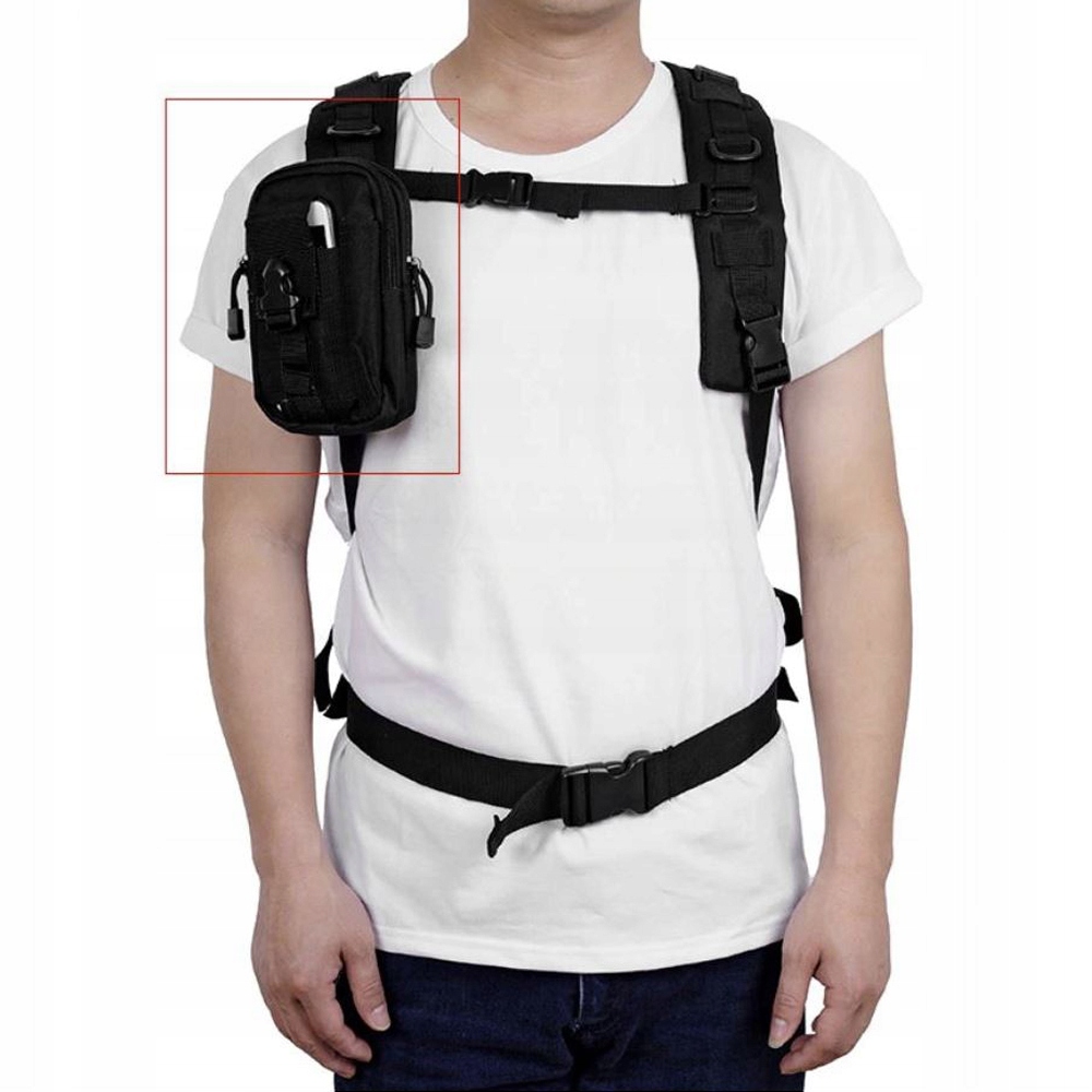 Mała taktyczna SASZETKA nerka NA PASEK szelki Rodzaj do paska